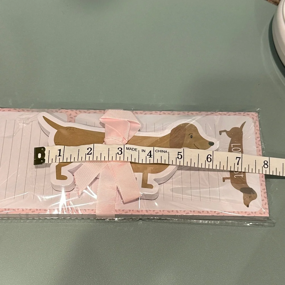 Dachshund Notepads (2 pads included)